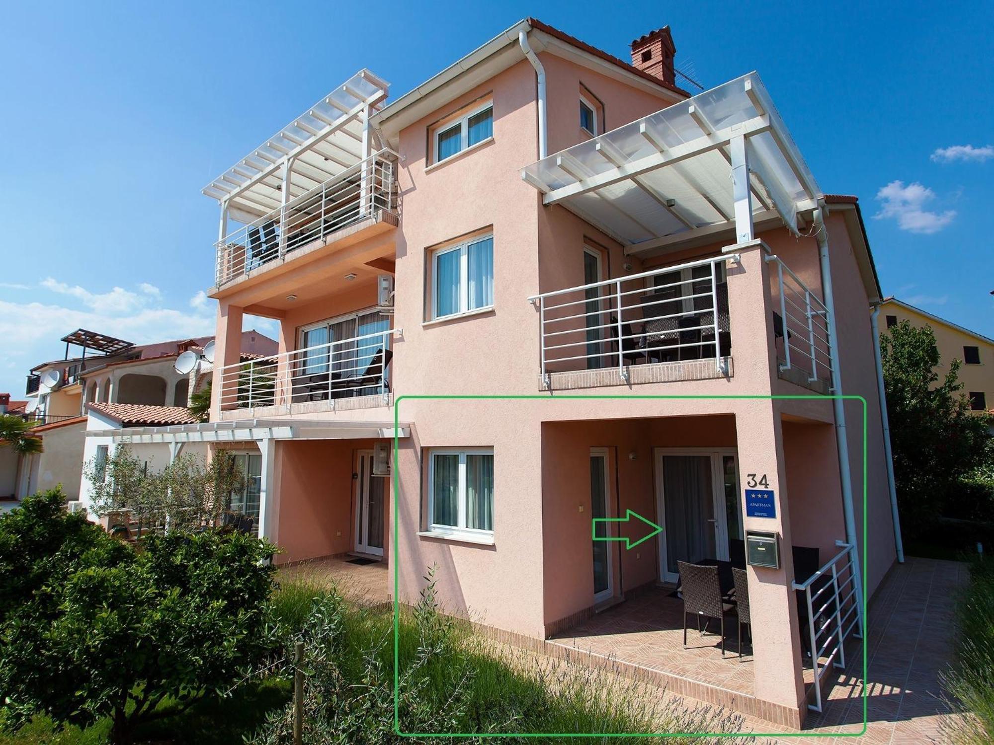 Apartments Villa Brioni I فاجانا الغرفة الصورة